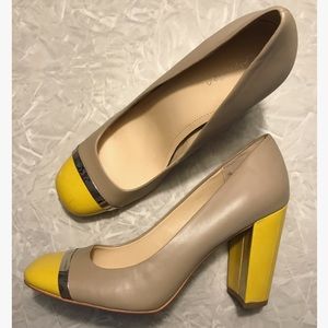 Calvin Klein Color-blocked Pumps
